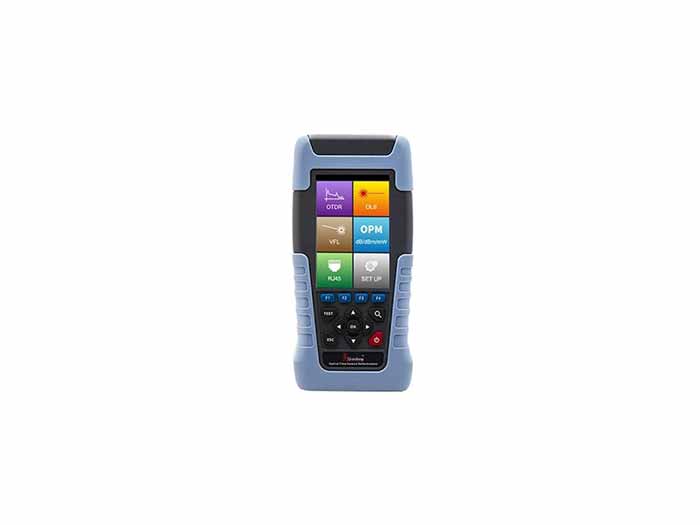 مناسب برای تست شبکه‌های FTTH و FTTx قابلیت اندازه‌گیری دقیق طول، افت و محل قطع کابل پشتیبانی از طول موج‌های 1310 و 1550 نانومتر دارای صفحه نمایش رنگی 7 اینچی با وضوح بالا مجهز به قابلیت OTDR، VFL، OPM و OLS ذخیره نتایج تست در فرمت‌های مختلف با امکان انتقال به کامپیوتر دارای باتری داخلی قابل شارژ با زمان عملکرد بالا رابط کاربری ساده و چندزبانه با قابلیت تنظیم سریع مقاوم در برابر ضربه و مناسب برای استفاده میدانی ساختار قابل‌حمل و طراحی ارگونومیک برای کار آسان