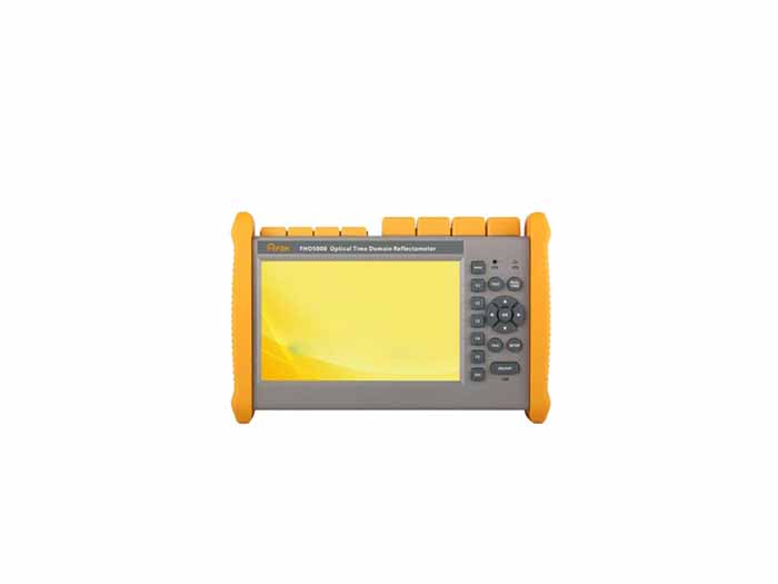 OTDR حرفه‌ای با امکانات کامل طول موج‌های 1310 و 1550 نانومتر داینامیک 26dB برای تست پروژه‌های شهری صفحه نمایش رنگی بزرگ و لمسی تحلیل دقیق و خودکار مسیر فیبر مناسب پروژه‌های FTTx و GPON قابلیت ذخیره، گزارش‌گیری و خروجی دیتا طراحی مقاوم و صنعتی باتری قدرتمند برای استفاده طولانی مجهز به نرم‌افزار داخلی مدیریت داده‌ها